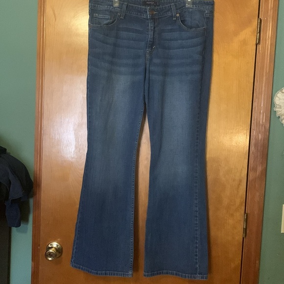GUC -“Superlow" Bootcut stretch jeans Juniors 17M Average (PJ219) - Picture 3 of 7